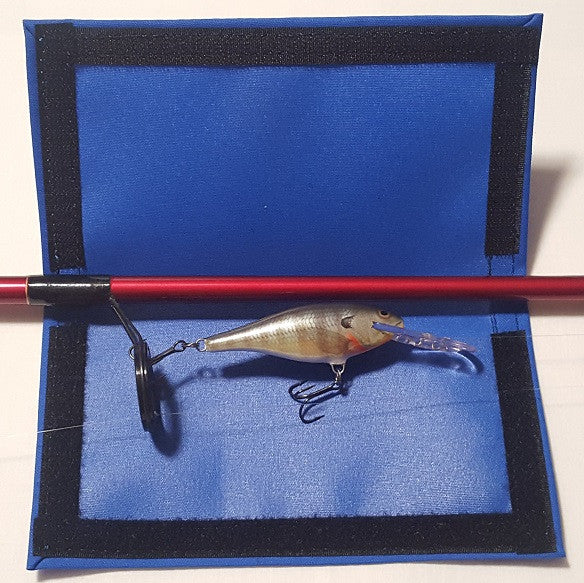 clear plastic and velcro fishing rod lure covers 2 Lure Protector Pack – Lure Wraps